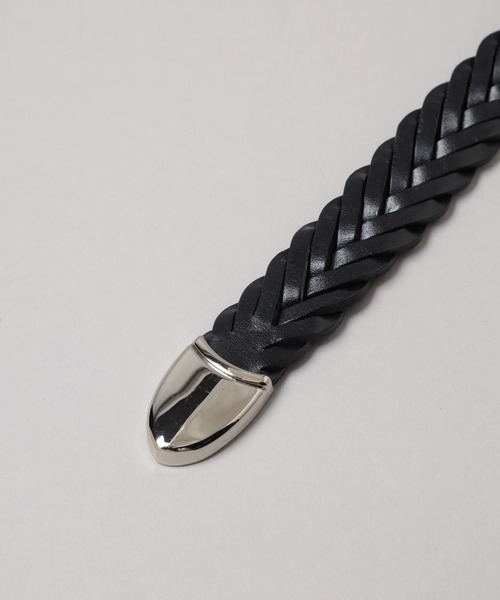 HARE（ハレ）の「レザーメッシュベルト(HARE)（ベルト・メンズ・ブラック/ブラウン・FREE）」の5枚目の写真