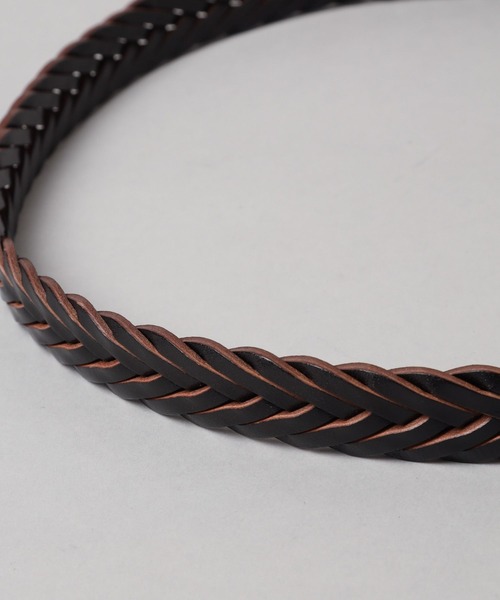 HARE（ハレ）の「レザーメッシュベルト(HARE)（ベルト・メンズ・ブラック/ブラウン・FREE）」の15枚目の写真