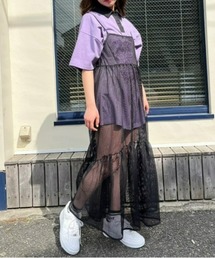 MESH CAMISOLE ワンピース