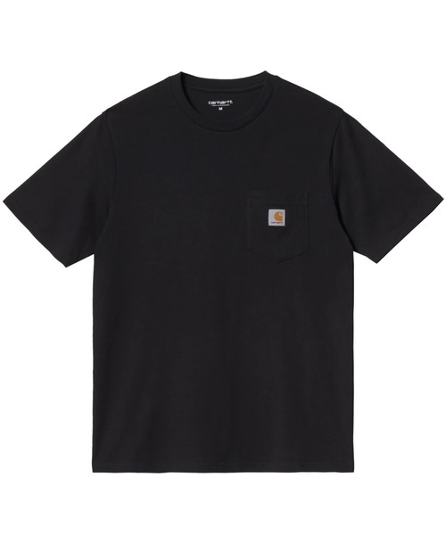 Carhartt WIP(カーハートダブリューアイピー)の「Carhartt WIP/カーハートダブリューアイピー POCKET T-SHIRT 無地/ポケット クルーネックTシャツ/半袖Tシャツ I030434(Tシャツ/カットソー・メンズ・ライトベージュ/ブラック/ホワイト/オリーブ/グレイッシュブルー・XL/L/M)」の3枚目の写真