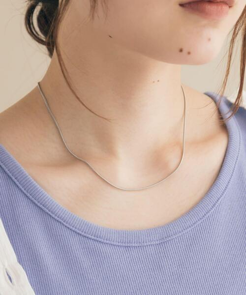 SMELLY(スメリー)の「316Lスネークチェーンネックレス(ネックレス・レディース・ゴールド/シルバー・-)」の1枚目の写真