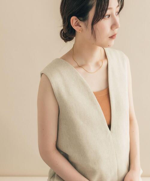 SMELLY(スメリー)の「316Lスネークチェーンネックレス(ネックレス・レディース・ゴールド/シルバー・-)」の6枚目の写真