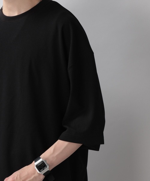 RAGEBLUE(レイジブルー)の「ジョーゼットサイドジップスリットTシャツ(Tシャツ/カットソー・メンズ・ホワイト/ライトブルー/ブラック/ブルー・MEDIUM/LARGE)」の12枚目の写真