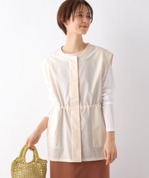 LEPSIM | クルーネックベスト　177952(シャツ/ブラウス)