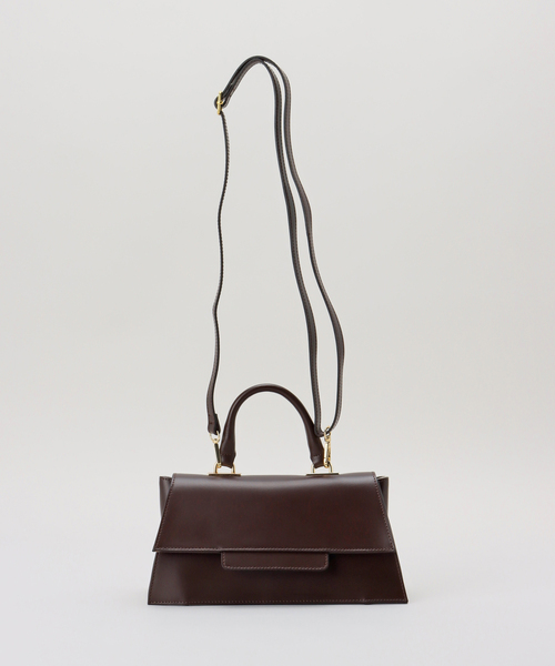 STEPHEN(ステファン)の「【STEPHEN/ステファン】WIDE FLAP バッグ(ハンドバッグ・レディース・アイボリー/ブラウン・FREE)」の10枚目の写真