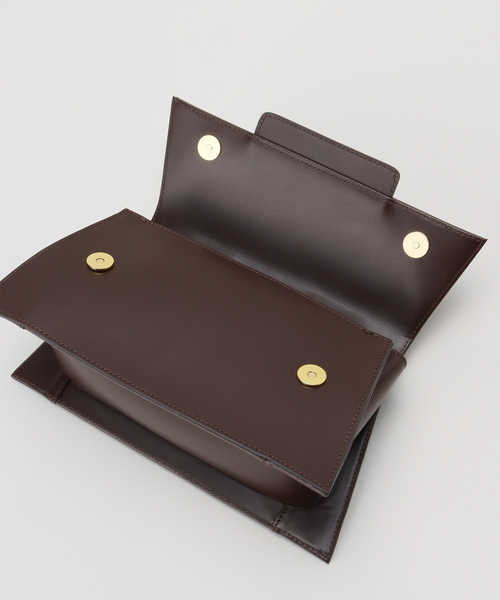 STEPHEN(ステファン)の「【STEPHEN/ステファン】WIDE FLAP バッグ(ハンドバッグ・レディース・アイボリー/ブラウン・FREE)」の16枚目の写真