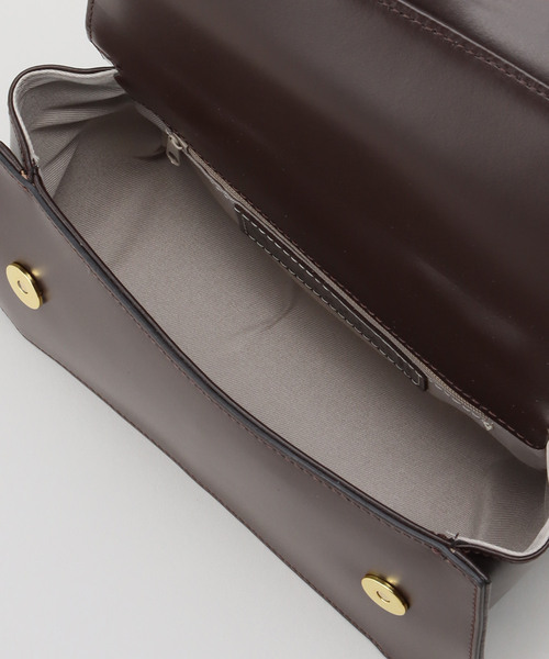 STEPHEN(ステファン)の「【STEPHEN/ステファン】WIDE FLAP バッグ(ハンドバッグ・レディース・アイボリー/ブラウン・FREE)」の14枚目の写真