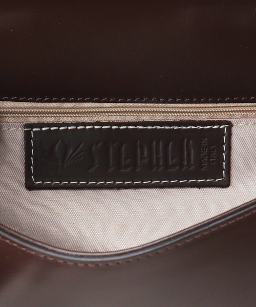 STEPHEN(ステファン)の「【STEPHEN/ステファン】WIDE FLAP バッグ(ハンドバッグ・レディース・アイボリー/ブラウン・FREE)」の9枚目の写真