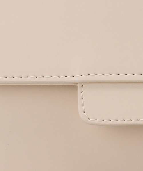 STEPHEN(ステファン)の「【STEPHEN/ステファン】WIDE FLAP バッグ(ハンドバッグ・レディース・アイボリー/ブラウン・FREE)」の13枚目の写真