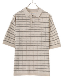 BALLAST ARK | BALLAST ARK / バラストアーク：CROCHET POLO：BA07-K003[AST](ポロシャツ)