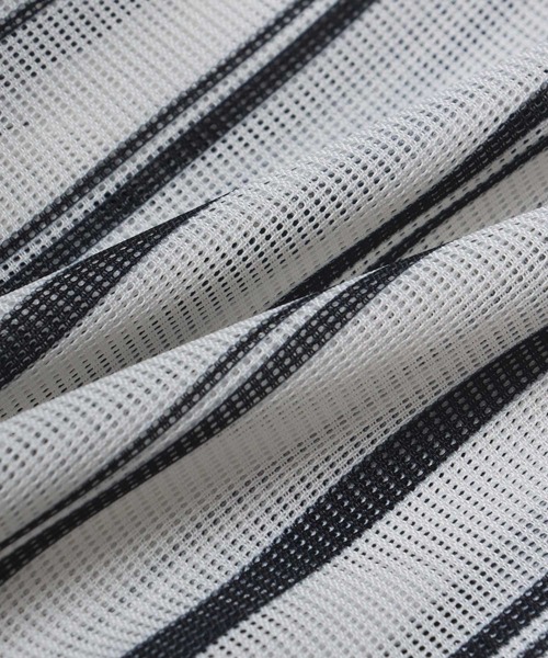 ANPAS（アンパス）の「Total Pattern Print Big Silhouette Sheer Shirt/総柄プリント ビッグシルエット メッシュシャツ シアーシャツ（シャツ/ブラウス・メンズ・ホワイト系その他3/ブラック系その他3/ホワイト系その他/ホワイト系その他2/ブラック系その他/ブラック系その他2/ブルー系その他/グレー系その他・M/L）」の12枚目の写真