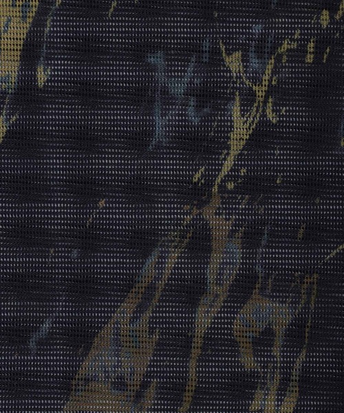 ANPAS（アンパス）の「Total Pattern Print Big Silhouette Sheer Shirt/総柄プリント ビッグシルエット メッシュシャツ シアーシャツ（シャツ/ブラウス・メンズ・ホワイト系その他3/ブラック系その他3/ホワイト系その他/ホワイト系その他2/ブラック系その他/ブラック系その他2/ブルー系その他/グレー系その他・M/L）」の9枚目の写真