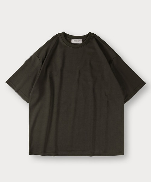 SlashDate（スラッシュデイト）の「リラックスフィットポンチTシャツ/イージードライ/イージーケア（Tシャツ/カットソー・メンズ・ブルー/グレー/チャコールグレー/ホワイト・M/L/XL）」の9枚目の写真