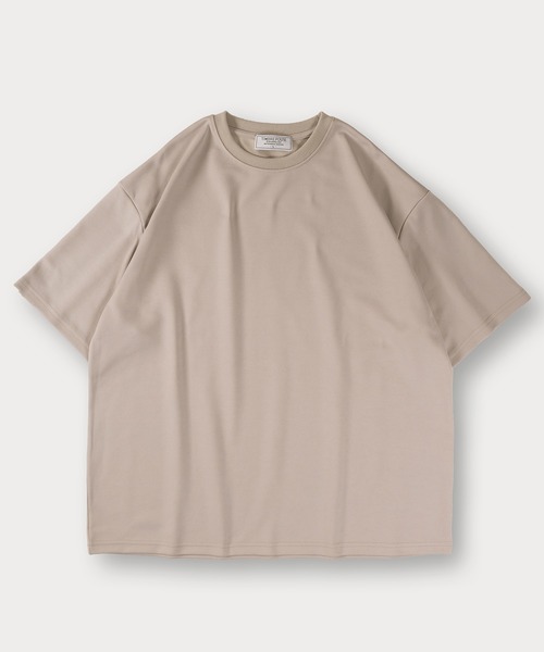 SlashDate（スラッシュデイト）の「リラックスフィットポンチTシャツ/イージードライ/イージーケア（Tシャツ/カットソー・メンズ・ブルー/グレー/チャコールグレー/ホワイト・M/L/XL）」の7枚目の写真