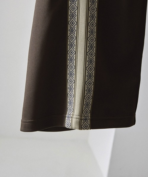 EMMA CLOTHES(エマクローズ)の「サイドラインノルディックパターン ワイドトラックパンツ(その他パンツ・メンズ・ブラック/グレー/ブラウン/グリーン系/ブルー/グリーン・M/L)」の15枚目の写真