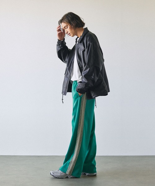 パンツ Emma EMMA CLOTHES スラックス TRストレッチスーツ地 ストレート 1