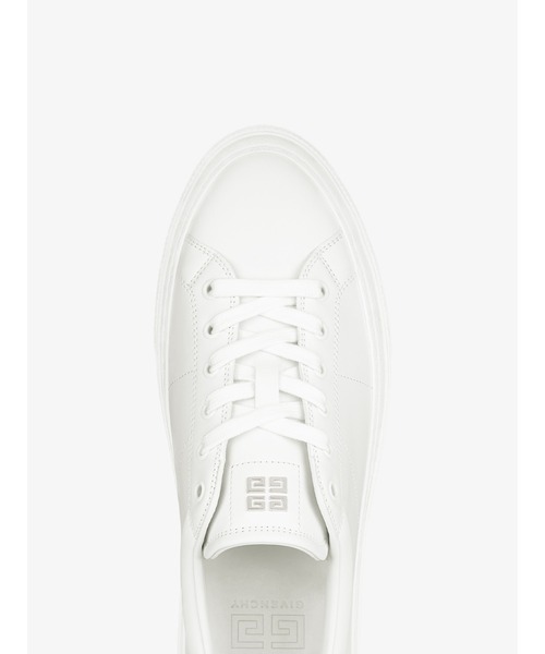 GIVENCHY（ジバンシイ）の「CITY SPORT LACE-UP SNEAKERS（スニーカー・メンズ・ホワイト×ブラック・39/41/42/43）」の5枚目の写真