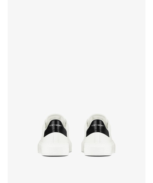 GIVENCHY（ジバンシイ）の「CITY SPORT LACE-UP SNEAKERS（スニーカー・メンズ・ホワイト×ブラック・39/41/42/43）」の2枚目の写真