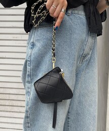 fredy emue | チェーンモバイルショルダーキルトポーチ(ポーチ)