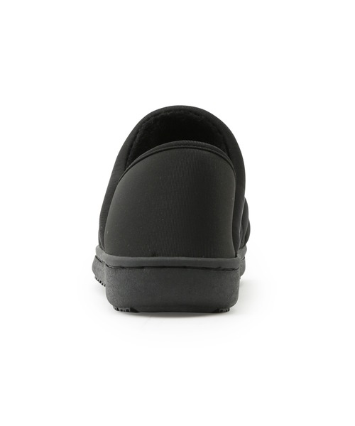 MEI（メイ）の「【MEI/メイ】【別注カラー:ネイビー】キルティングモックシューズ（スリッポン・レディース・ネイビー/ブラック・L/M/S）」の6枚目の写真