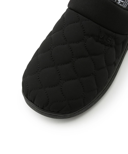 MEI（メイ）の「【MEI/メイ】【別注カラー:ネイビー】キルティングモックシューズ（スリッポン・レディース・ネイビー/ブラック・L/M/S）」の7枚目の写真