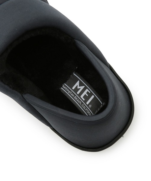 MEI（メイ）の「【MEI/メイ】【別注カラー:ネイビー】キルティングモックシューズ（スリッポン・レディース・ネイビー/ブラック・L/M/S）」の12枚目の写真