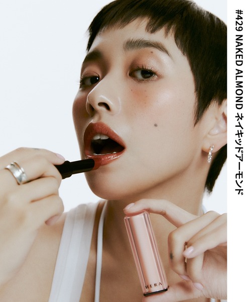 HERA（ヘラ）の「センシュアルヌードバーム（口紅/リップティント/グロス・レディース・279 ムーディー/101 ハラペーニョ/460 ハーモニー/174 ミュートピンク/94 スウィング/112 ボーンフリー/429 ネイキッドアーモンド/356 テンプティングレッド・FREE）」の14枚目の写真