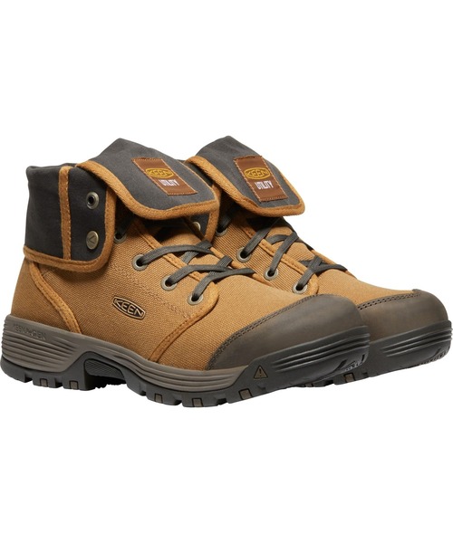 KEEN(キーン)の「ROSWELL MID SOFT TOE / ロズウェル ミッド ソフト トゥ / メンズ ワークシューズ 安全靴(ブーツ・メンズ・ブラウン・28cm/27cm/27.5cm/26.5cm/26cm)」の10枚目の写真