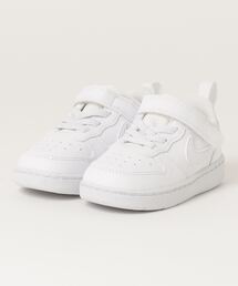 NIKE | NIKE ナイキ 12-16 COURT BOROUGH LOW (TD) コート ボロー LOW リクラフト TD KDV5458 106WHITE/WHITE(スニーカー)