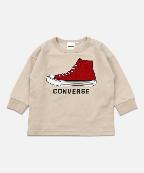 CONVERSE（コンバース）の「CONVERSE / コンバース  ロゴ長袖Tシャツ（Tシャツ/カットソー・キッズ・B/H/G/C/F/D/E/A・110cm/100cm/80ｃｍ/90cm/120cm/130cm）」の19枚目の写真
