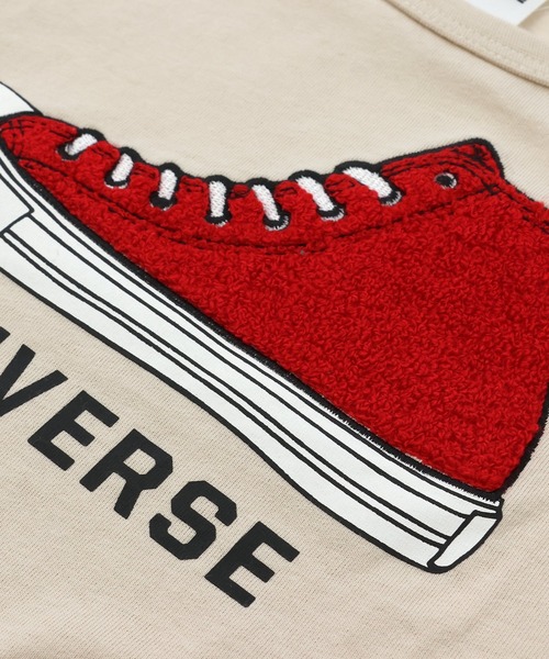 CONVERSE（コンバース）の「CONVERSE / コンバース  ロゴ長袖Tシャツ（Tシャツ/カットソー・キッズ・B/H/G/C/F/D/E/A・110cm/100cm/80ｃｍ/90cm/120cm/130cm）」の22枚目の写真