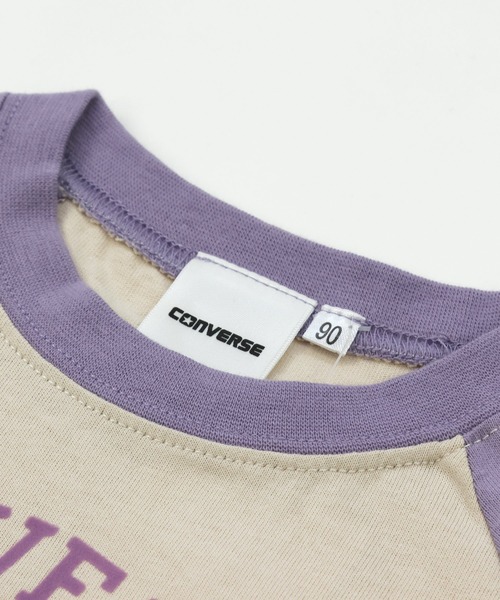 CONVERSE（コンバース）の「CONVERSE / コンバース  ロゴ長袖Tシャツ（Tシャツ/カットソー・キッズ・B/H/G/C/F/D/E/A・110cm/100cm/80ｃｍ/90cm/120cm/130cm）」の13枚目の写真