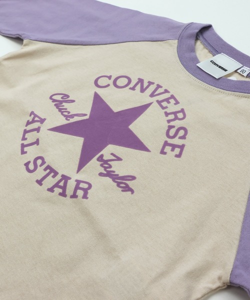 CONVERSE（コンバース）の「CONVERSE / コンバース  ロゴ長袖Tシャツ（Tシャツ/カットソー・キッズ・B/H/G/C/F/D/E/A・110cm/100cm/80ｃｍ/90cm/120cm/130cm）」の16枚目の写真