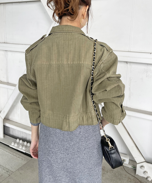 Spick & Span（スピックアンドスパン）の「ヘリンボーンM-47ショート