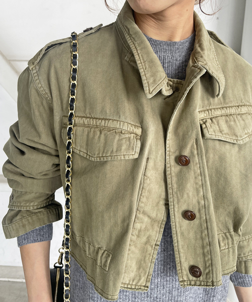 Spick & Span（スピックアンドスパン）の「ヘリンボーンM-47ショート