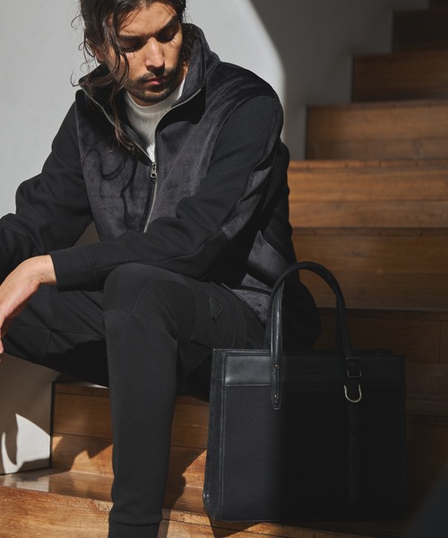 RATTLE TRAP（ラトルトラップ）の「ブックトートバッグ（トートバッグ・メンズ・ブラック・FREE）」の9枚目の写真