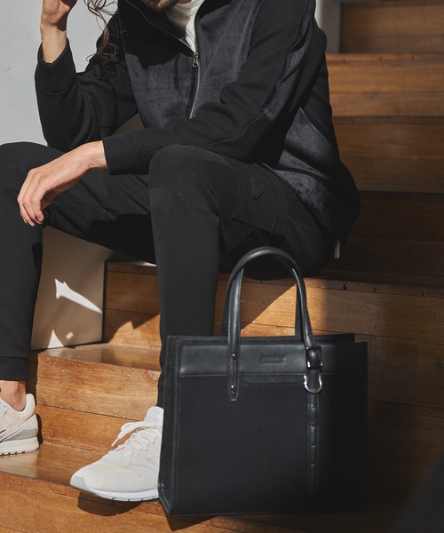 RATTLE TRAP（ラトルトラップ）の「ブックトートバッグ（トートバッグ・メンズ・ブラック・FREE）」の8枚目の写真