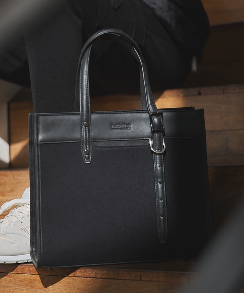 RATTLE TRAP（ラトルトラップ）の「ブックトートバッグ（トートバッグ・メンズ・ブラック・FREE）」の7枚目の写真