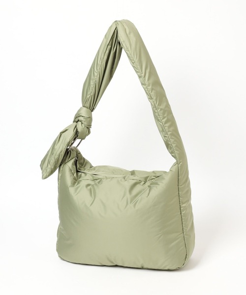 LEPSIM（レプシィム）の「撥水ナイロン斜めがけショルダー　973998（ショルダーバッグ・レディース・ライトカーキ/アイボリー/ブラック・ONE SIZE）」の17枚目の写真