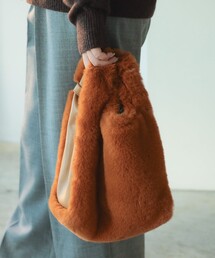 B:MING by BEAMS | B:MING by BEAMS / フェイクファーコンビ トートバッグ(トートバッグ)