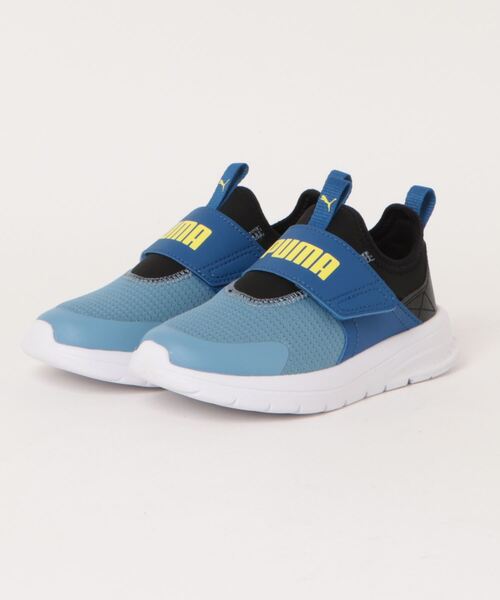 PUMA(プーマ)の「《PUMA》エボルブ スリップオン PS(スリッポン・キッズ・ダークグレー/ピンク系その他/ブルー系その他/ピンク系その他2/コバルトブルー・18.0cm/21.0cm/19.0cm/20.0cm/17.0cm)」の3枚目の写真