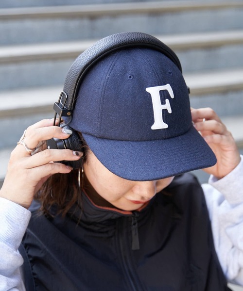 Franklin Climbing（フランクリンクライミング）の「【Franklin Climbing】MELTON LOGO CAP（キャップ・メンズ・グレー/ボルドー/ベージュ/ネイビー・ONE SIZE）」の3枚目の写真