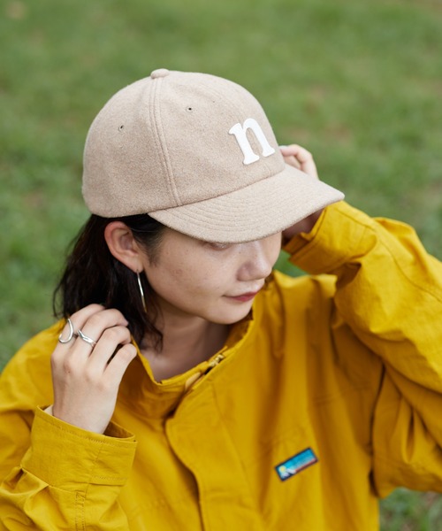Franklin Climbing（フランクリンクライミング）の「【Franklin Climbing】MELTON LOGO CAP（キャップ・メンズ・グレー/ボルドー/ベージュ/ネイビー・ONE SIZE）」の11枚目の写真