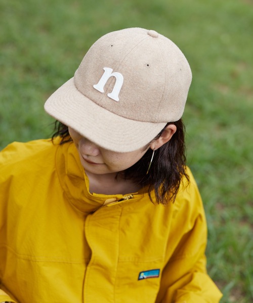 Franklin Climbing（フランクリンクライミング）の「【Franklin Climbing】MELTON LOGO CAP（キャップ・メンズ・グレー/ボルドー/ベージュ/ネイビー・ONE SIZE）」の12枚目の写真