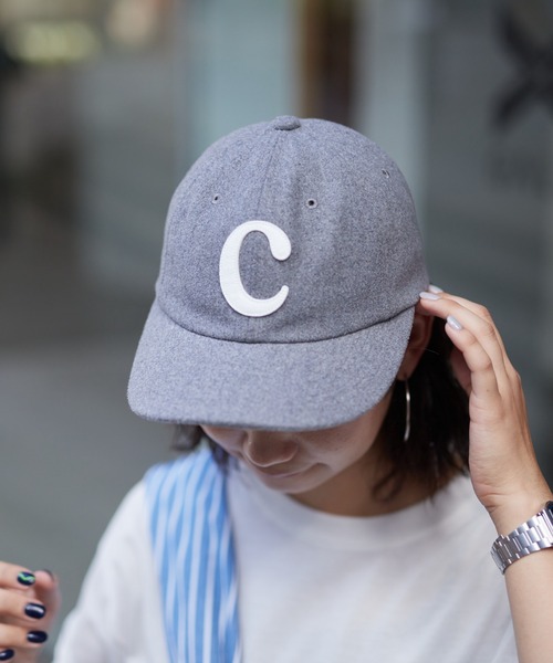 Franklin Climbing（フランクリンクライミング）の「【Franklin Climbing】MELTON LOGO CAP（キャップ・メンズ・グレー/ボルドー/ベージュ/ネイビー・ONE SIZE）」の16枚目の写真
