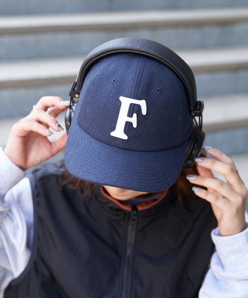 Franklin Climbing（フランクリンクライミング）の「【Franklin Climbing】MELTON LOGO CAP（キャップ・メンズ・グレー/ボルドー/ベージュ/ネイビー・ONE SIZE）」の5枚目の写真