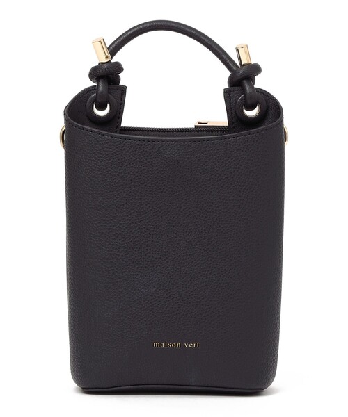 SHIPS（シップス）の「* パーテーション スマホ ショルダー ◇（ショルダーバッグ・レディース・ワイン/ライトグレー/ブラック/ベージュ/シルバー・ONE SIZE）」の7枚目の写真