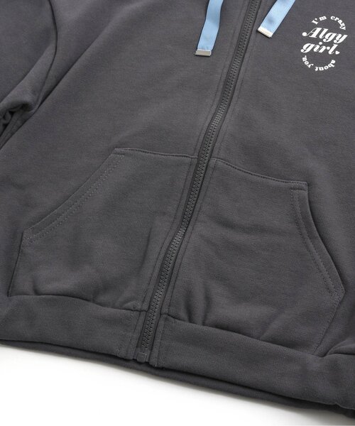 algy(アルジー)の「サテンアップリケパーカー(パーカー・キッズ・アイボリー/ピンク/チャコール・X-SMALL/MEDIUM/XX-SMALL/SMALL)」の17枚目の写真