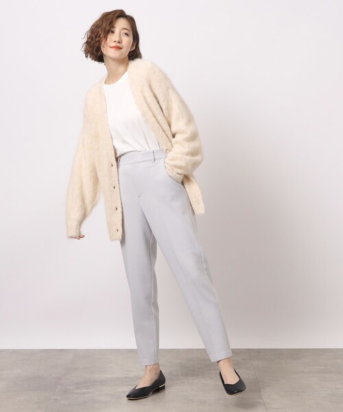 grove（グローブ）の「◆両面起毛やわらかテーパードパンツ（その他パンツ・レディース・ブラック/ベビーピンク/ブラック系1/ライトグレー系9・02/03/01/05/04）」の7枚目の写真