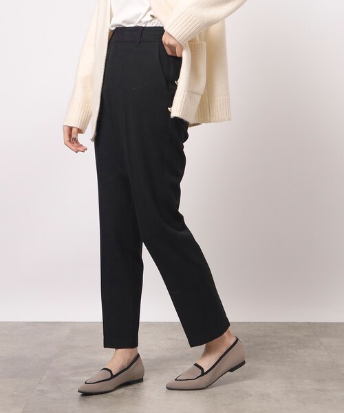 grove（グローブ）の「◆両面起毛やわらかテーパードパンツ（その他パンツ・レディース・ブラック/ベビーピンク/ブラック系1/ライトグレー系9・02/03/01/05/04）」の9枚目の写真